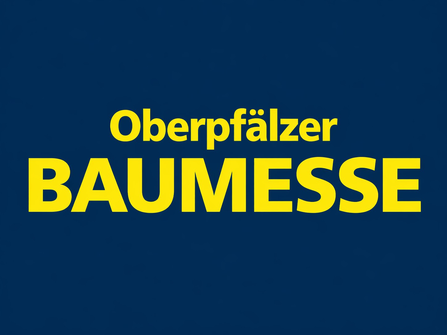 31. Oberpfälzer Baumesse Amberg 2027